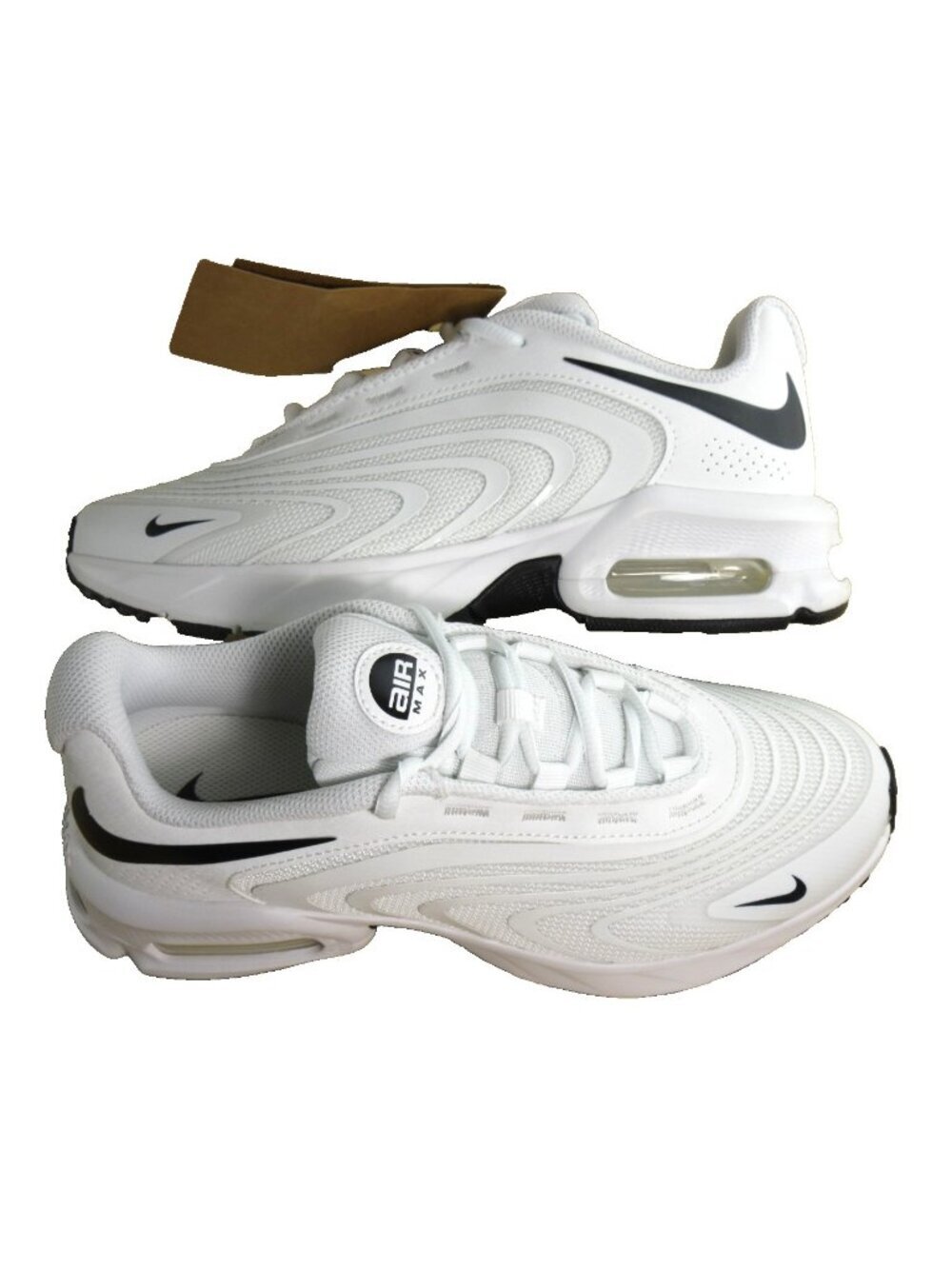 Women's Nike Air Max Fire Running Training Shoes Summit White Black Sizes NIB